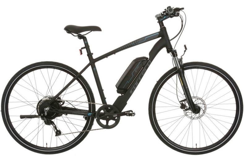 Refurbished Grade C - Carrera Crossfire E Mens Electric Hybrid Bike - S Frame Refurbished Grade C - Carrera Crossfire E Mens Electric Hybrid Bike - S Frame