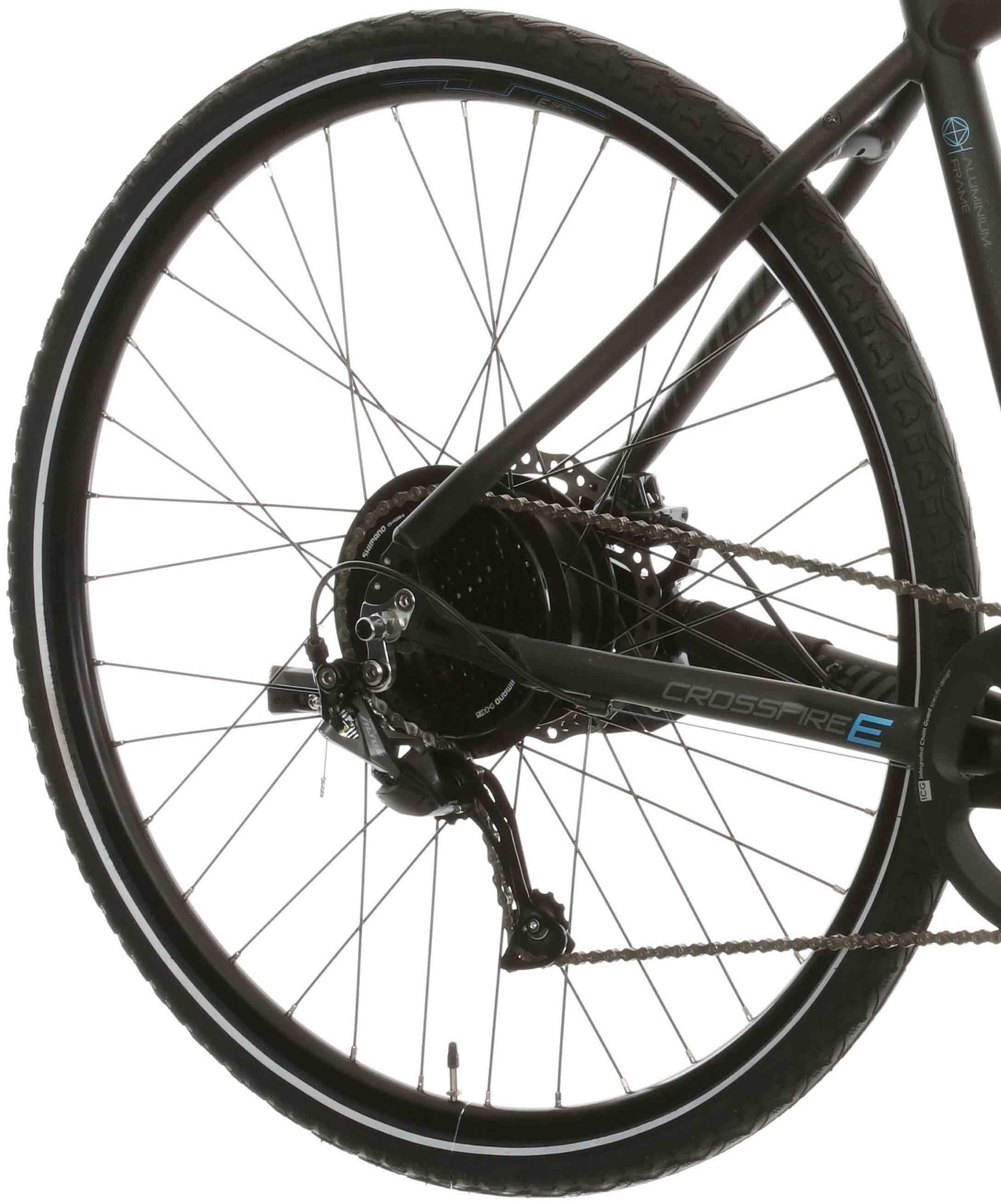 Refurbished Grade B - Carrera Crossfire E Mens Electric Hybrid Bike - S Frame