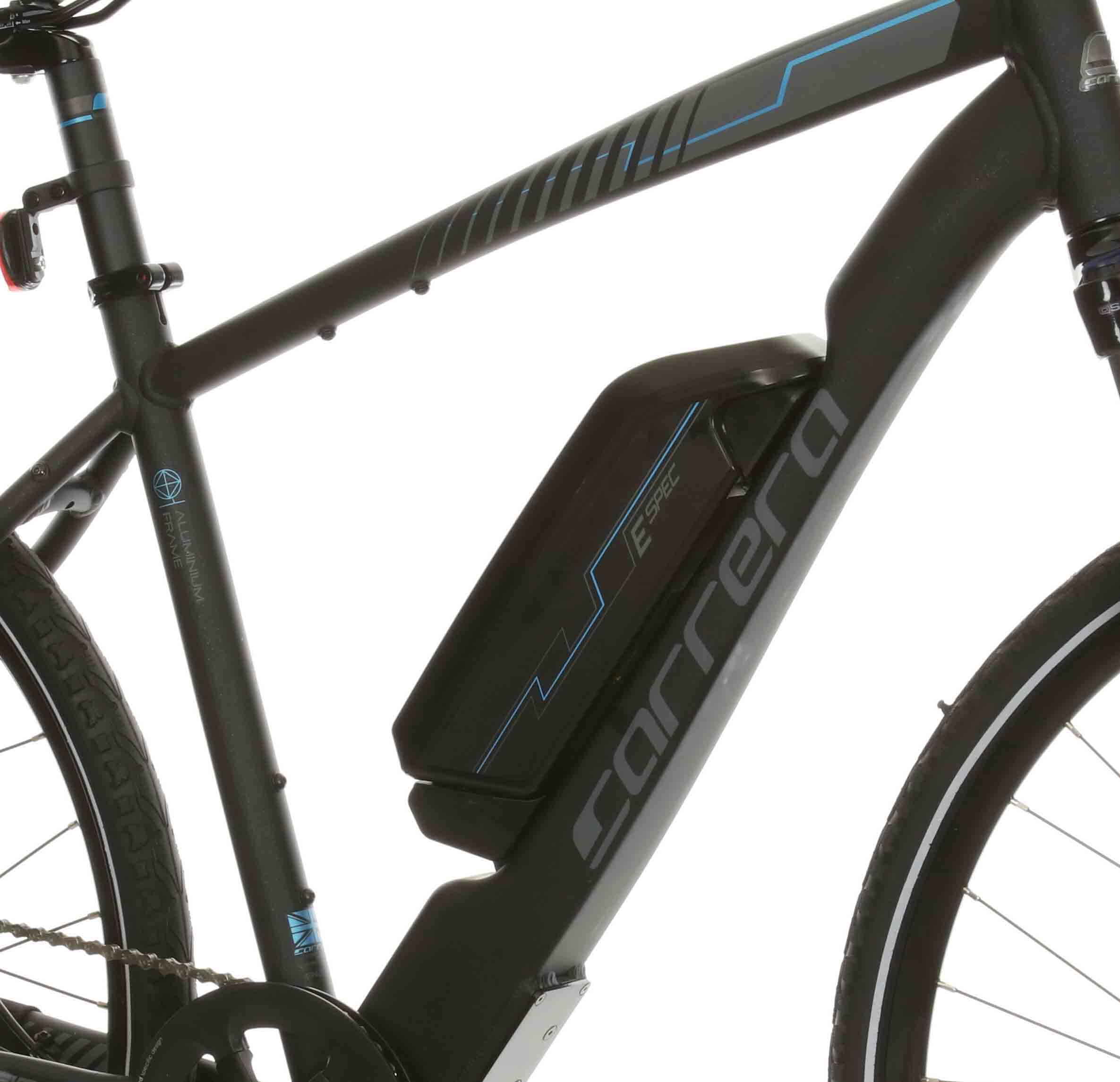 Refurbished Grade C - Carrera Crossfire E Mens Electric Hybrid Bike - S, M, L Frames