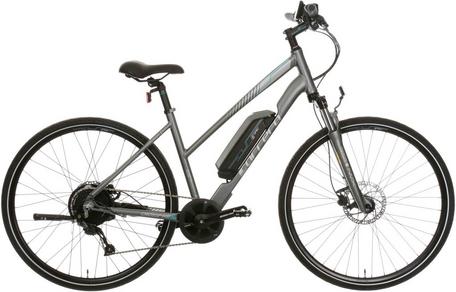 Refurbished Grade B Carrera Crossfire E Womens Electric Hybrid Bike S M Frames Halfords UK