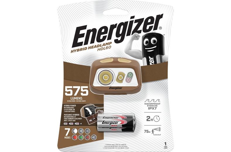 Energizer Hybrid Powered Head Torch Energizer Hybrid Powered Head Torch