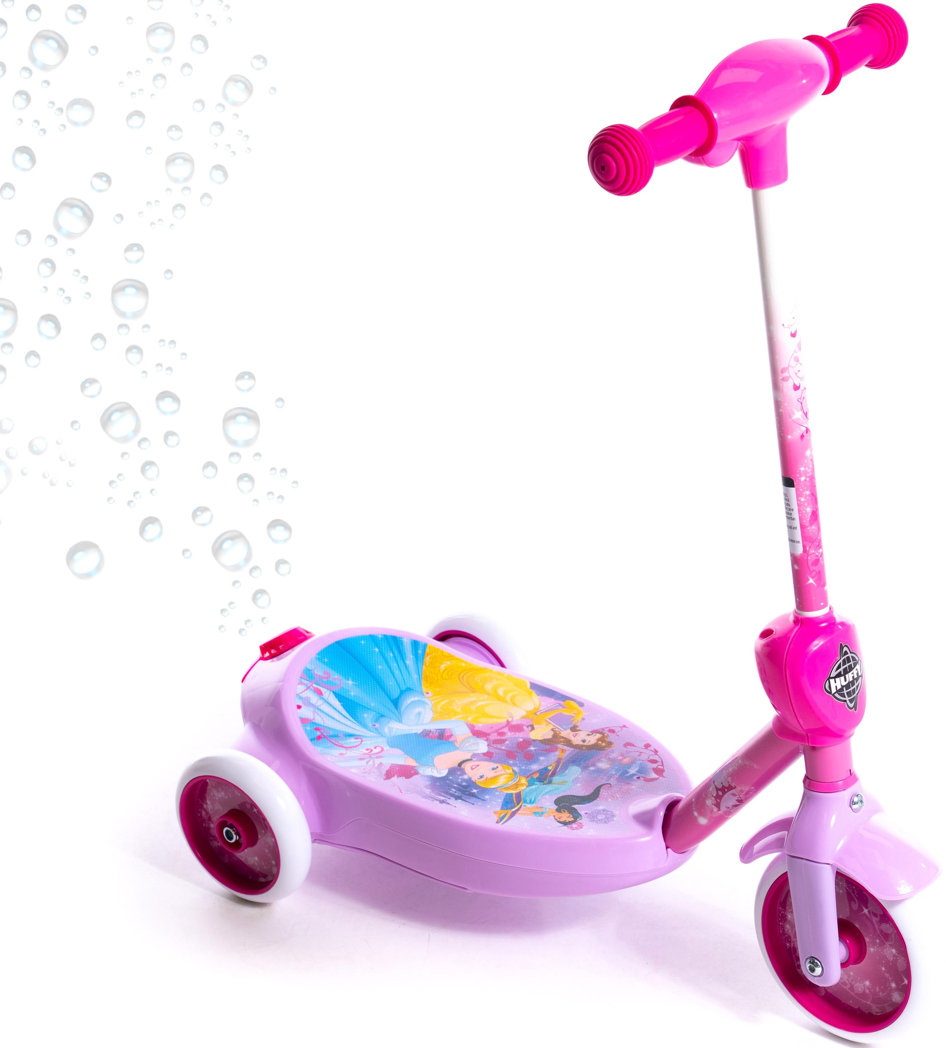 Huffy Disney Princess Bubble Electric Scooter