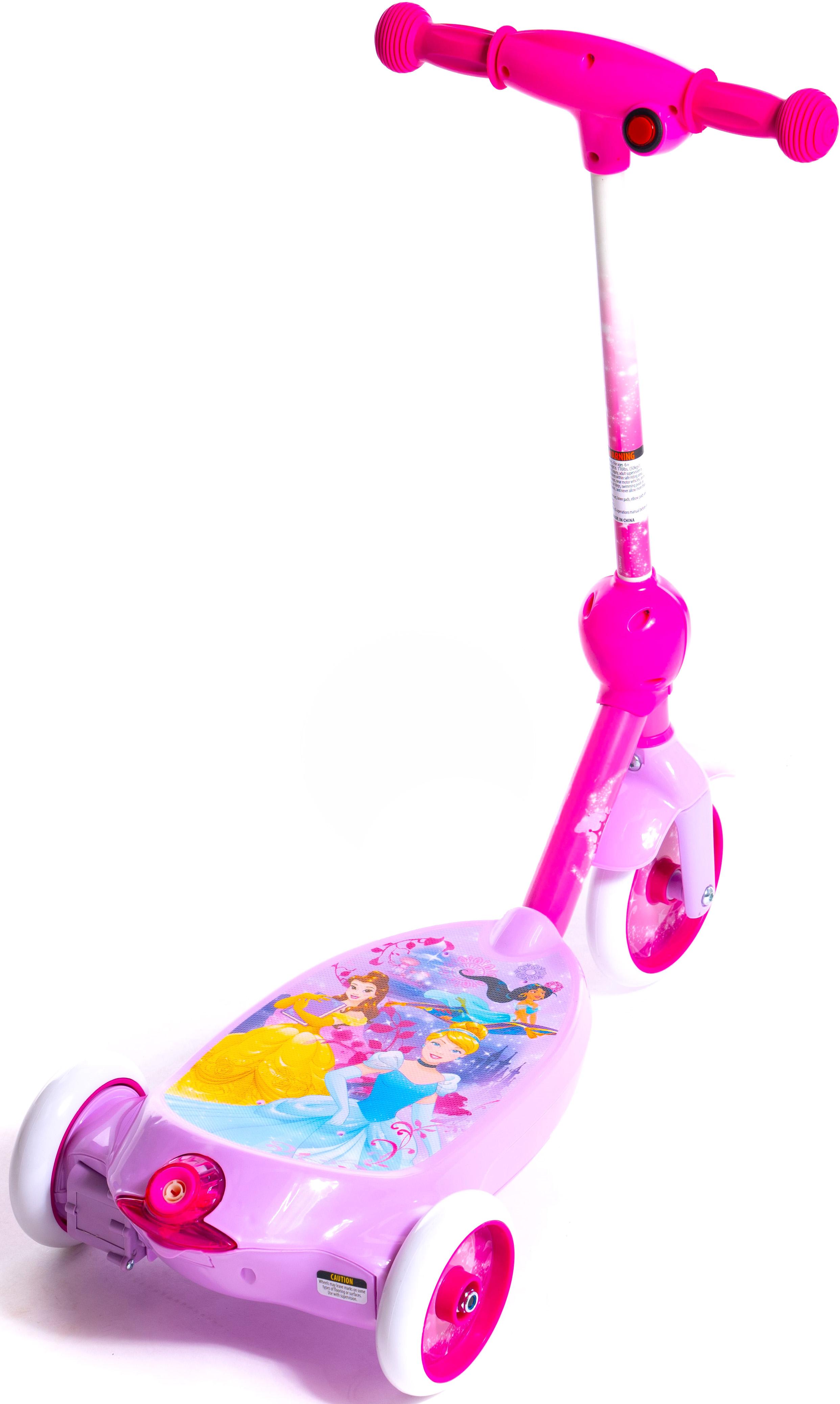 Huffy Disney Princess Bubble Electric Scooter