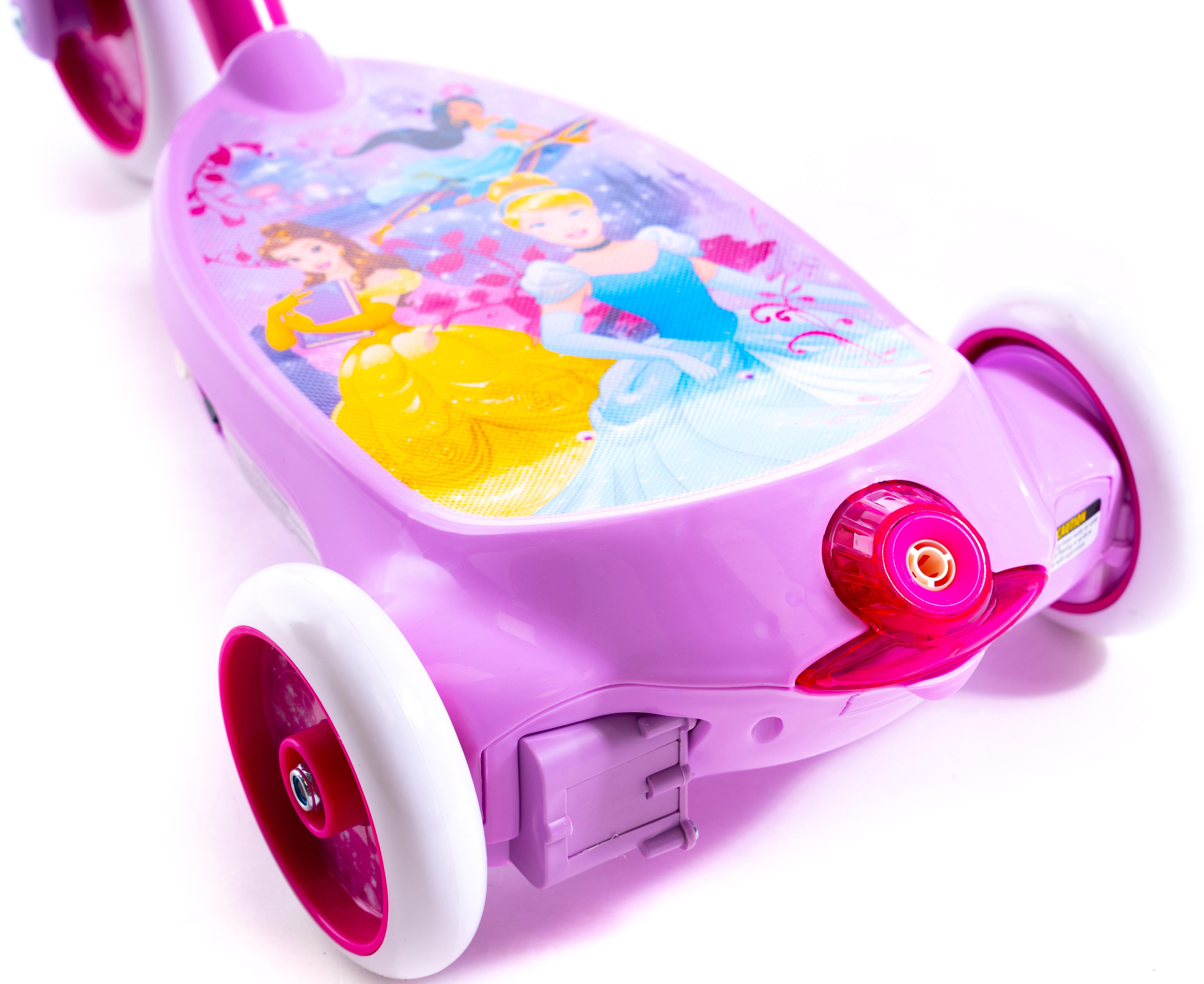 Huffy Disney Princess Bubble Electric Scooter