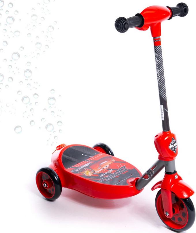 Huffy Disney Cars Bubble Electric Scooter