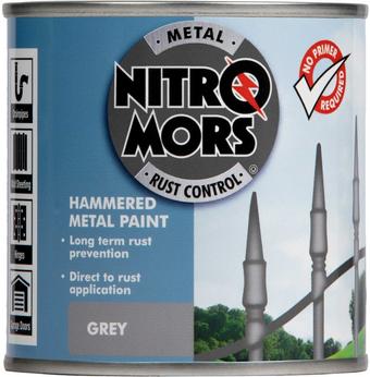 Grey store hammerite paint