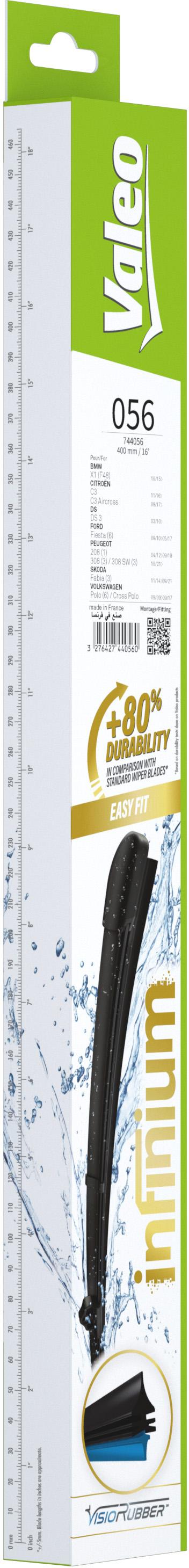 Valeo Infinium Single Wiper Blade 056