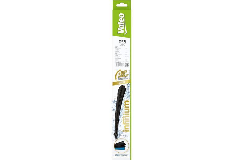 Valeo Infinium Single Wiper Blade 058 Valeo Infinium Single Wiper Blade 058