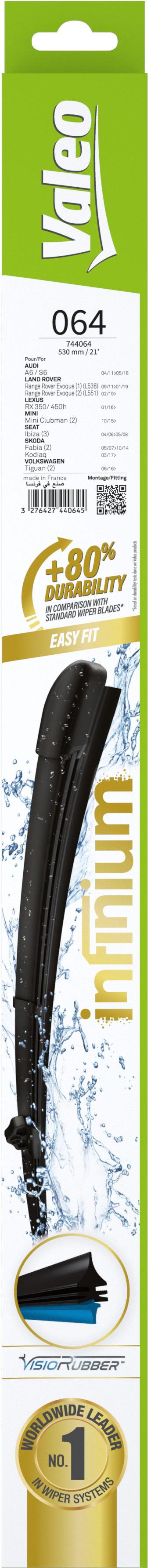 Valeo Infinium Single Wiper Blade 064