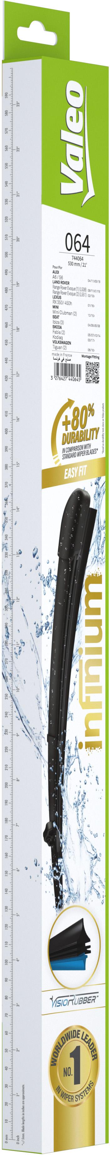 Valeo Infinium Single Wiper Blade 064