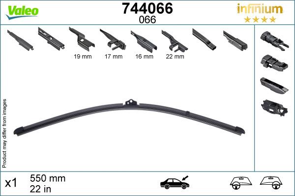 Valeo Infinium Single Wiper Blade 066