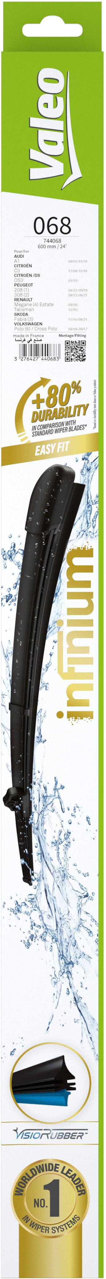 Valeo Infinium Single Wiper Blade 068