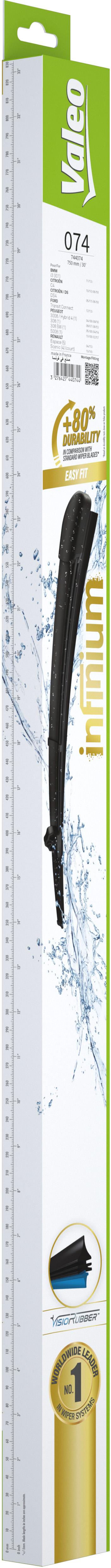 Valeo Infinium Single Wiper Blade 074