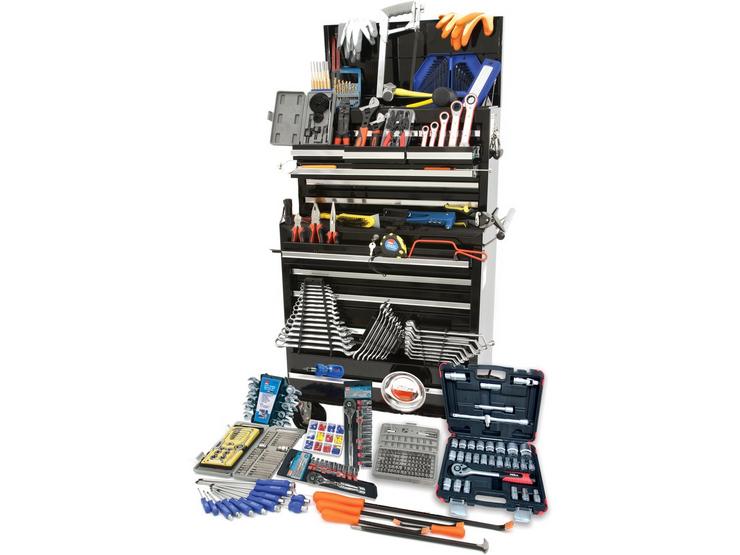 Hilka 489 Piece Tool Kit in Pro Chest and Cabinet