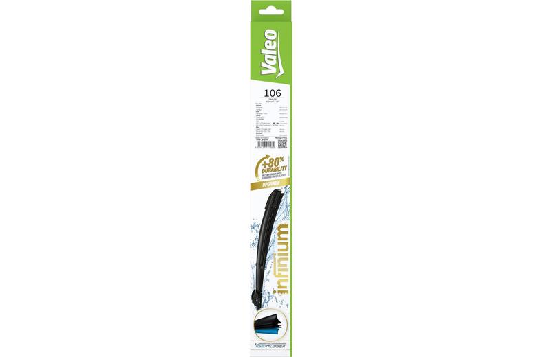 Valeo Infinium Single Wiper Blade 106 Valeo Infinium Single Wiper Blade 106