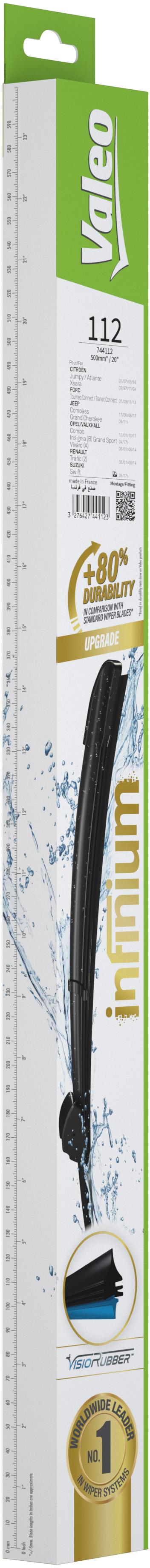 Valeo Infinium Single Wiper Blade 112