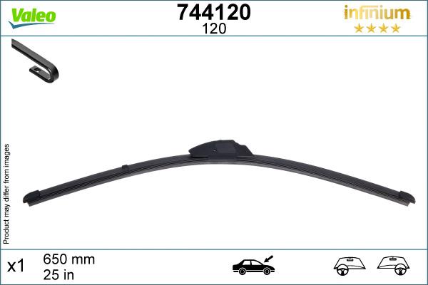 Valeo Infinium Single Wiper Blade 120