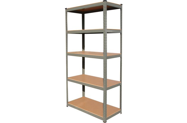 Hilka 265kg 5 Tier Boltless Shelving Unit Hilka 265kg 5 Tier Boltless Shelving Unit