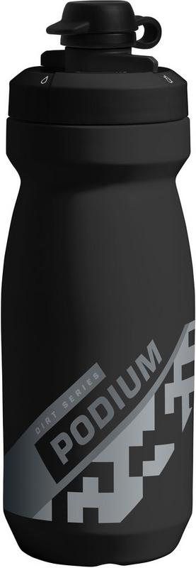 Halfords Camelbak Podium Dirt Series Water Bottle, Black, 620Ml | Extra 8% off for BC Members