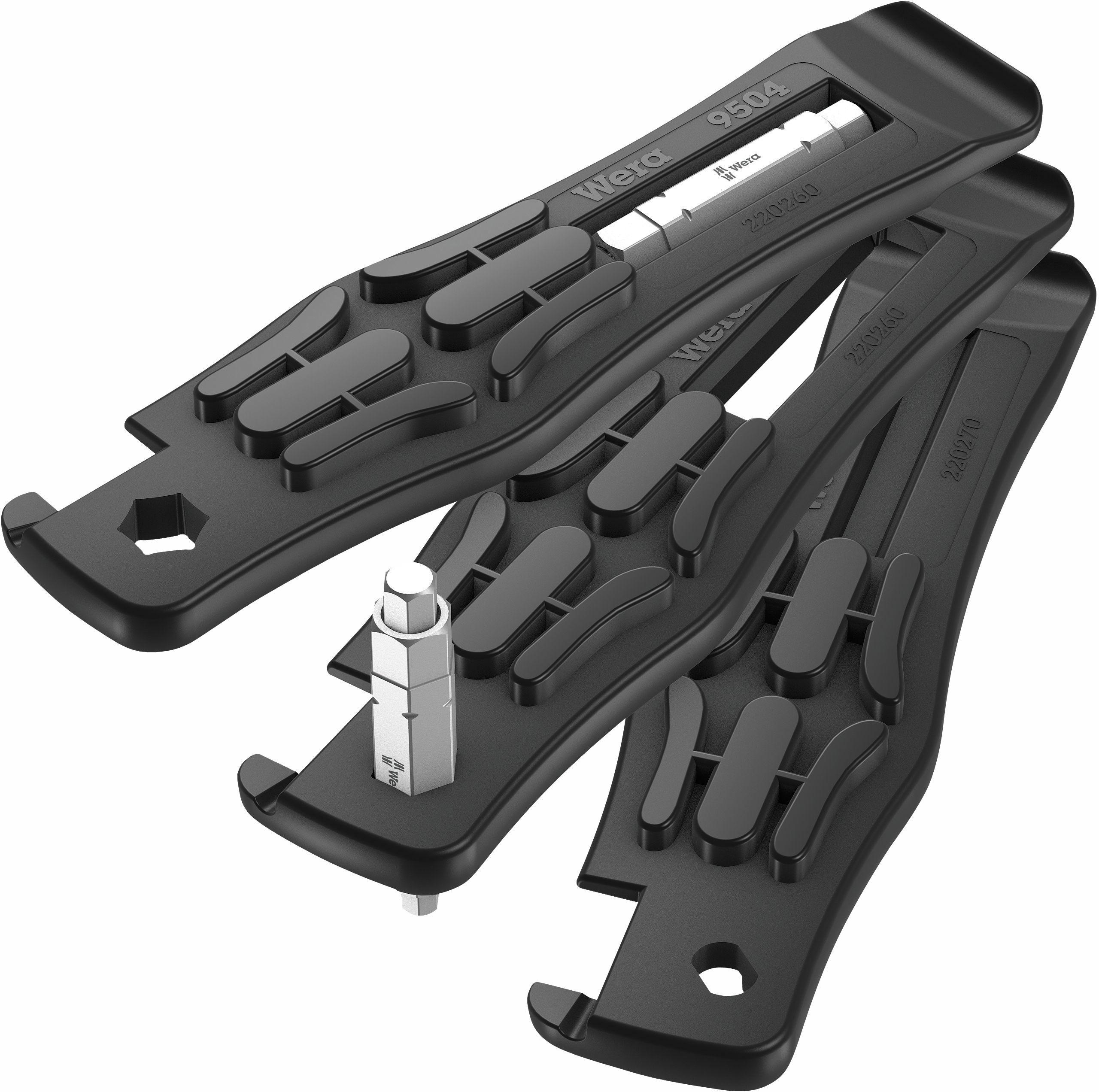 Wera Bicycle Set 15 - Compact Tyre Leaver Bit Set