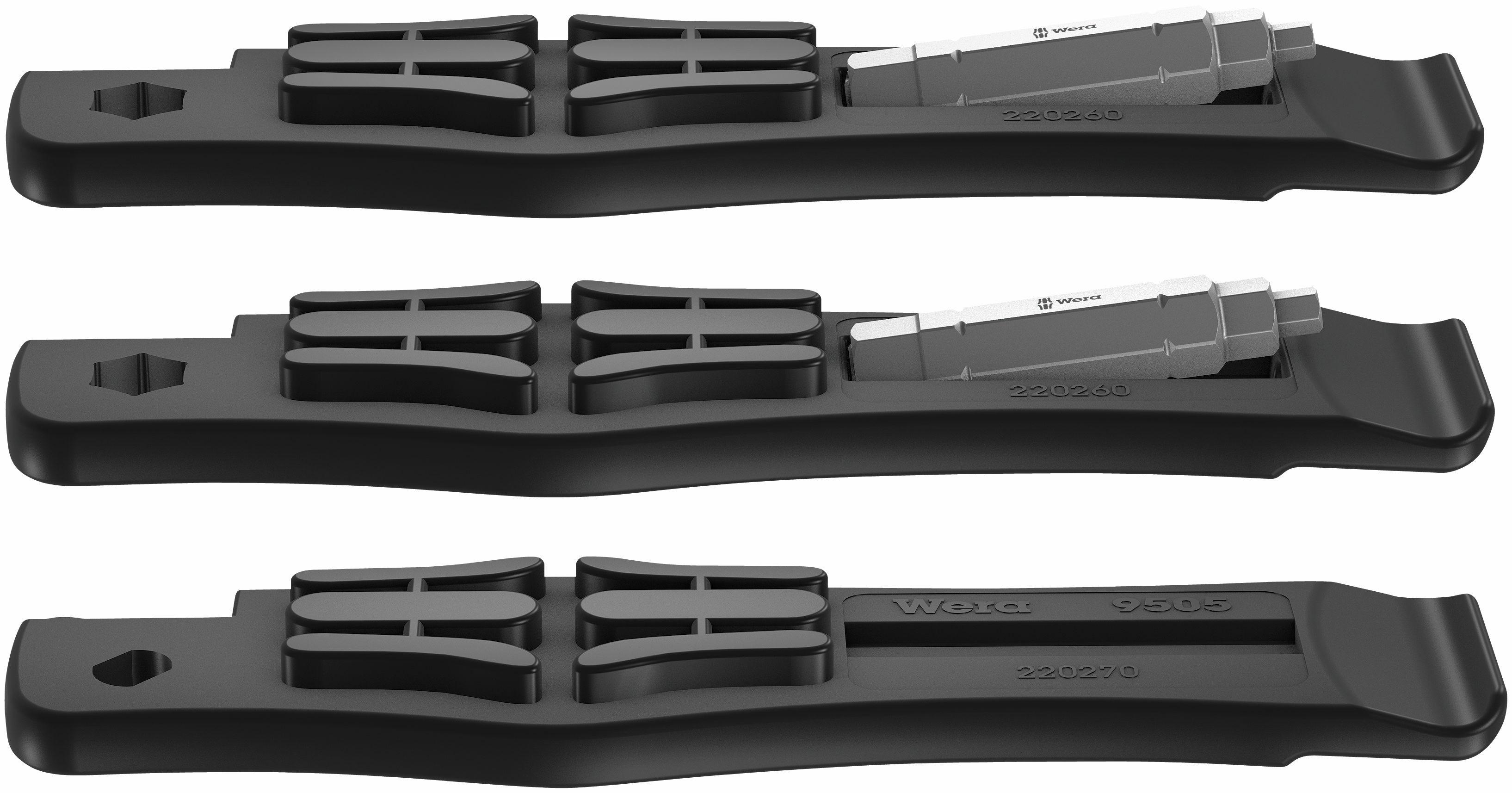 Wera Bicycle Set 15 - Compact Tyre Leaver Bit Set