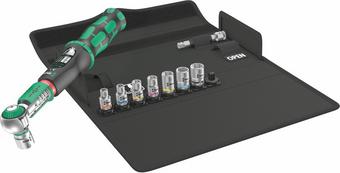 Wera Safe-Torque A 1 Torque Wrench 10 Piece Set 1/4" Square Drive