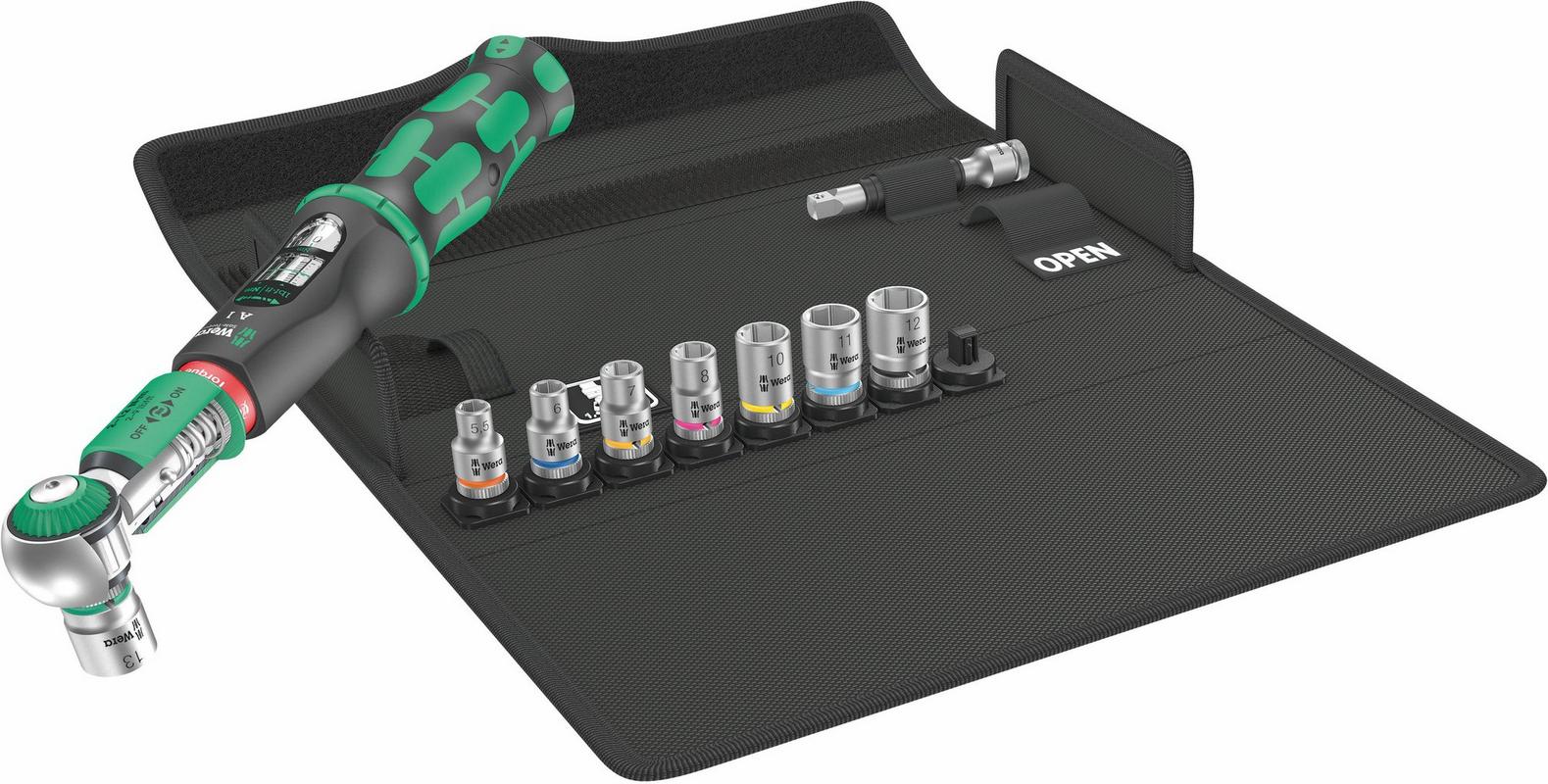 Halfords Wera Safe-Torque A 1 Torque Wrench 10 Piece Set 1/4 Inch Square Drive | Extra 8% off for BC Members