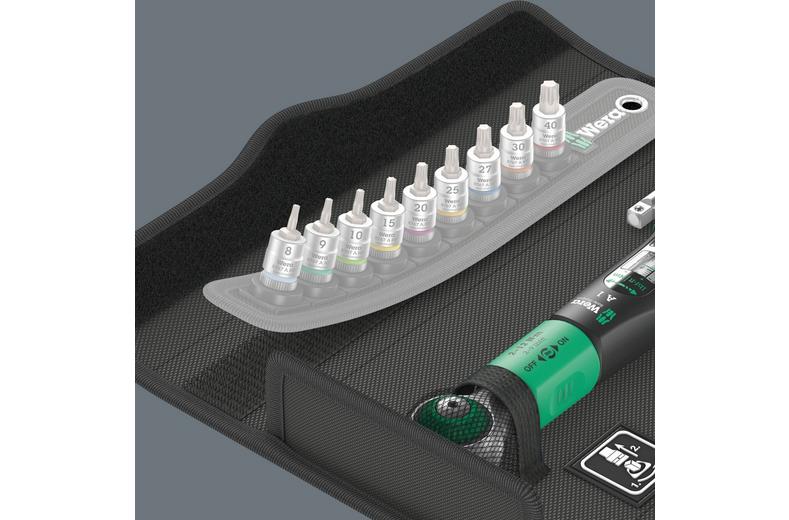 Wera Safe-Torque A 1 Torque Wrench 10 Piece Set 1/4" Square Drive Wera Safe-Torque A 1 Torque Wrench 10 Piece Set 1/4" Square Drive