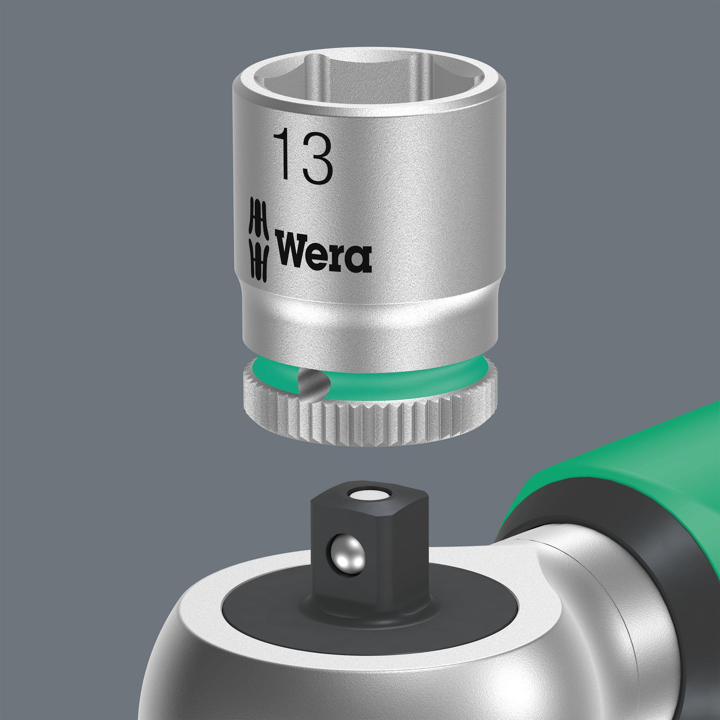 Wera Safe-Torque A 1 Torque Wrench 10 Piece Set 1/4" Square Drive