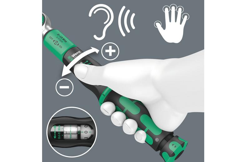 Wera Safe-Torque A 1 Torque Wrench 10 Piece Set 1/4" Square Drive Wera Safe-Torque A 1 Torque Wrench 10 Piece Set 1/4" Square Drive