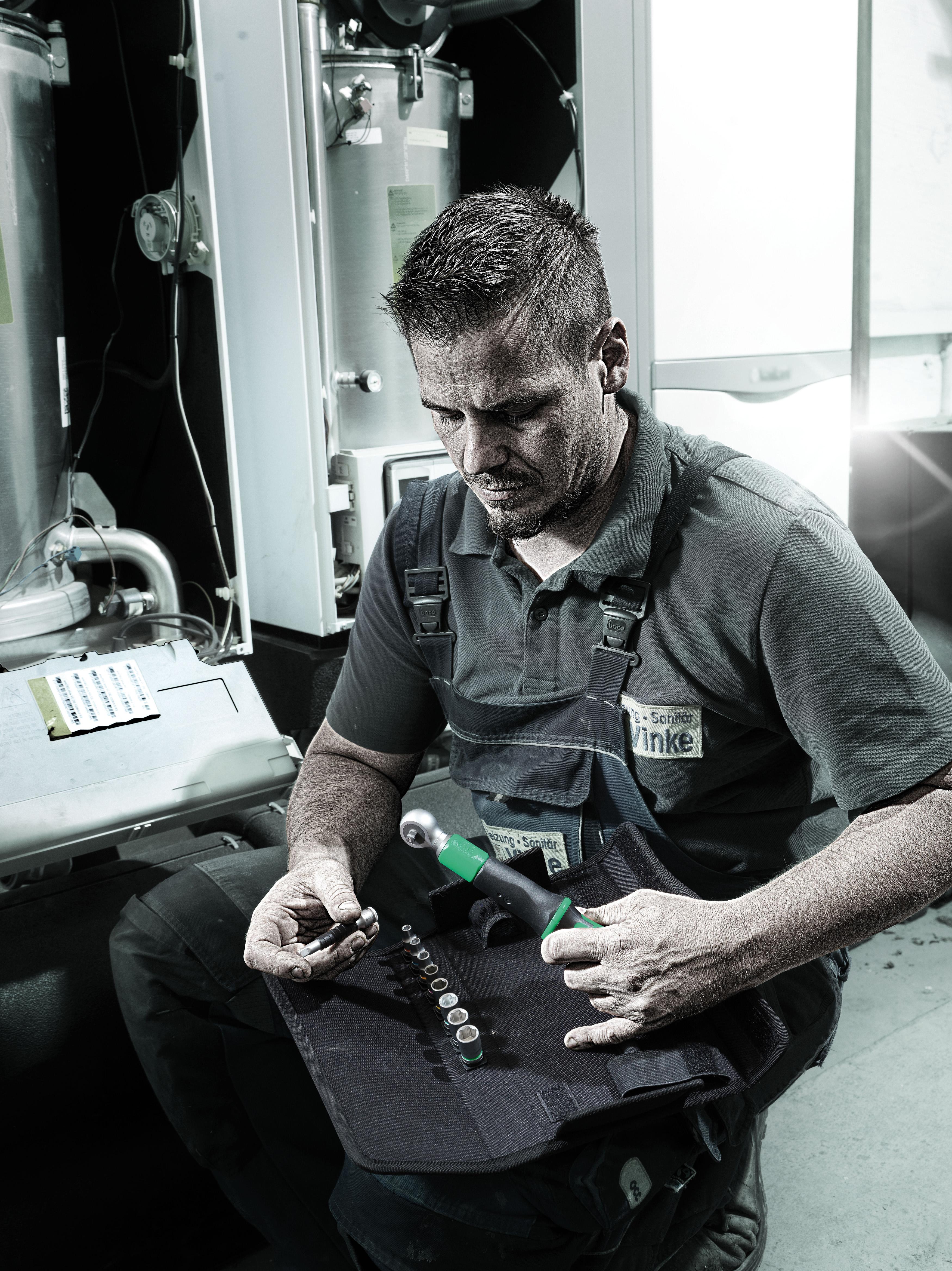 Wera Safe-Torque A 1 Torque Wrench 10 Piece Set 1/4" Square Drive