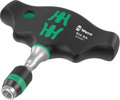 Halfords Wera 416 Ra T-Handle Bitholding Screwdriver With Ratchet Function | Extra 8% off for BC Members