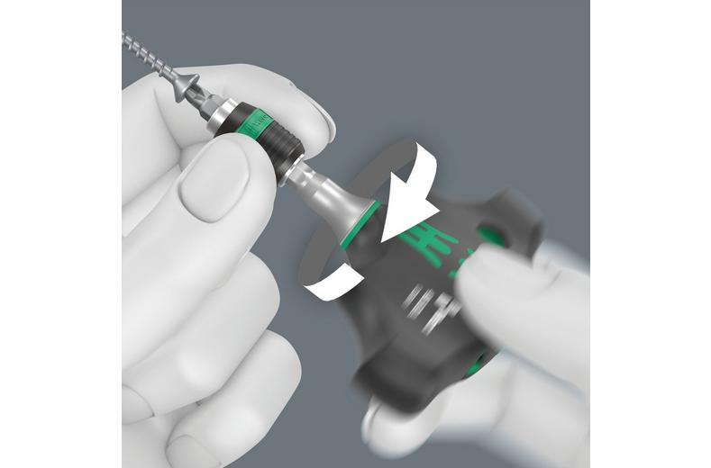 Wera 416 RA T-Handle Bitholding Screwdriver With Ratchet Function Wera 416 RA T-Handle Bitholding Screwdriver With Ratchet Function