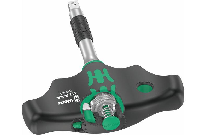 Wera 411 A RA T-Handle Adapter Screwdriver With Ratchet Function Wera 411 A RA T-Handle Adapter Screwdriver With Ratchet Function