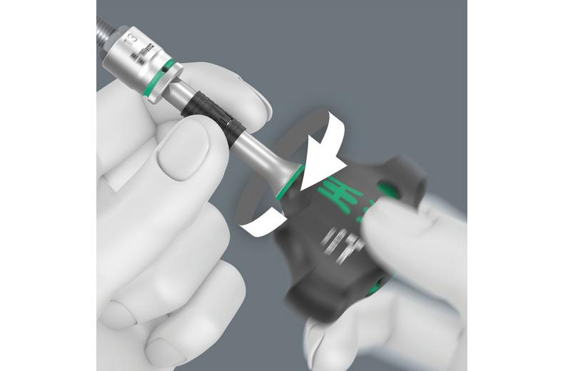 Wera 411 A RA T-Handle Adapter Screwdriver With Ratchet Function Wera 411 A RA T-Handle Adapter Screwdriver With Ratchet Function