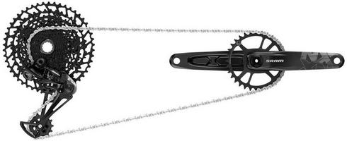 Halfords Sram SRAM NX Eagle DUB Groupset 32T 170mm | Extra 8% off for BC Members