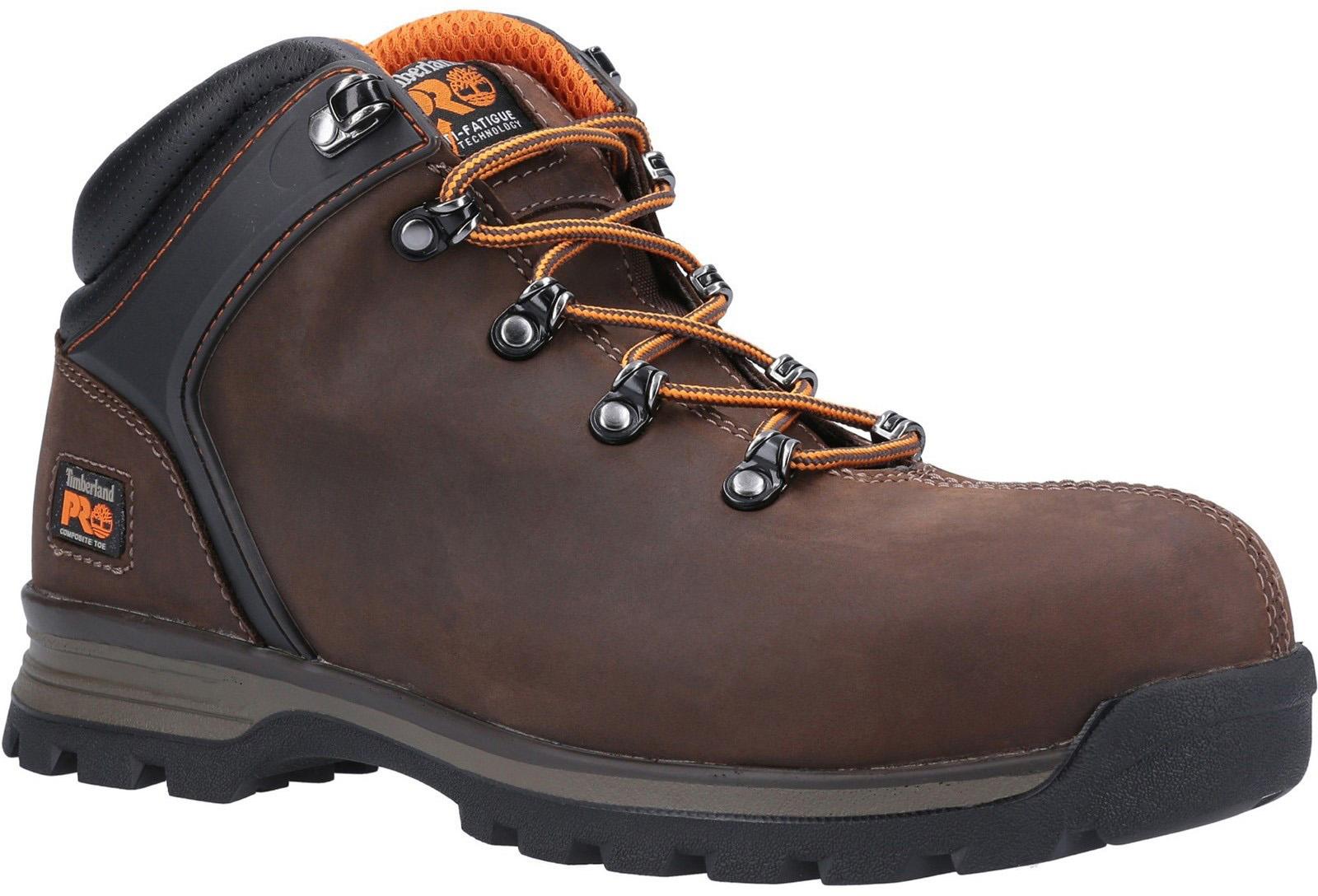Timberland Pro Splitrock Mens Safety Boot Brown Halfords UK