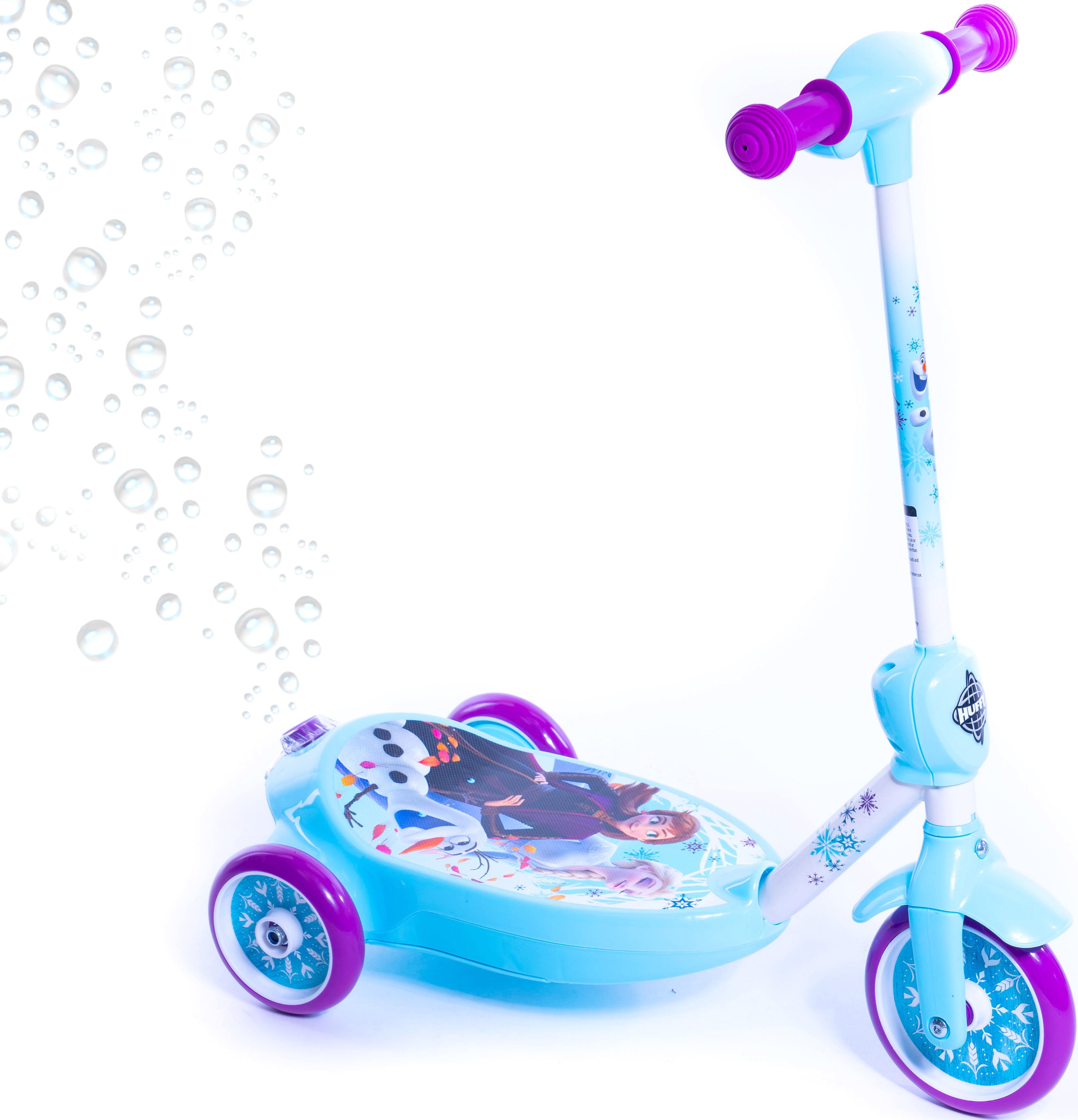 Huffy Disney Frozen Bubble Electric Scooter Halfords UK
