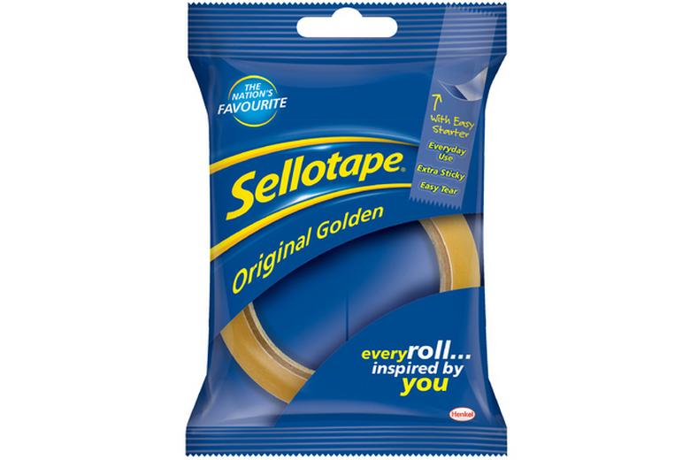 Sellotape Original Golden 24mm x 50m Sellotape Original Golden 24mm x 50m