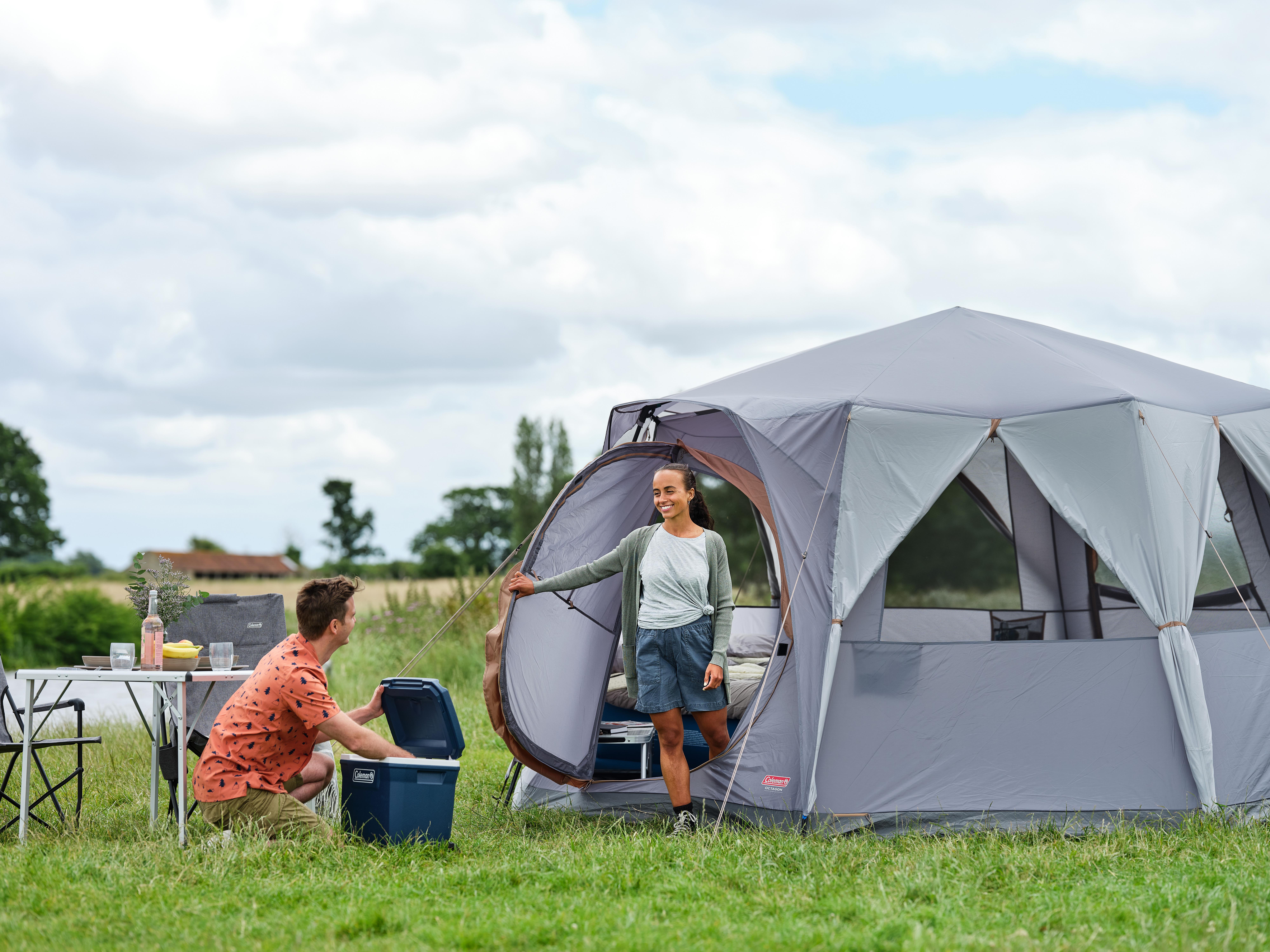Coleman Cortes Octagon, Grey Glamping Tent