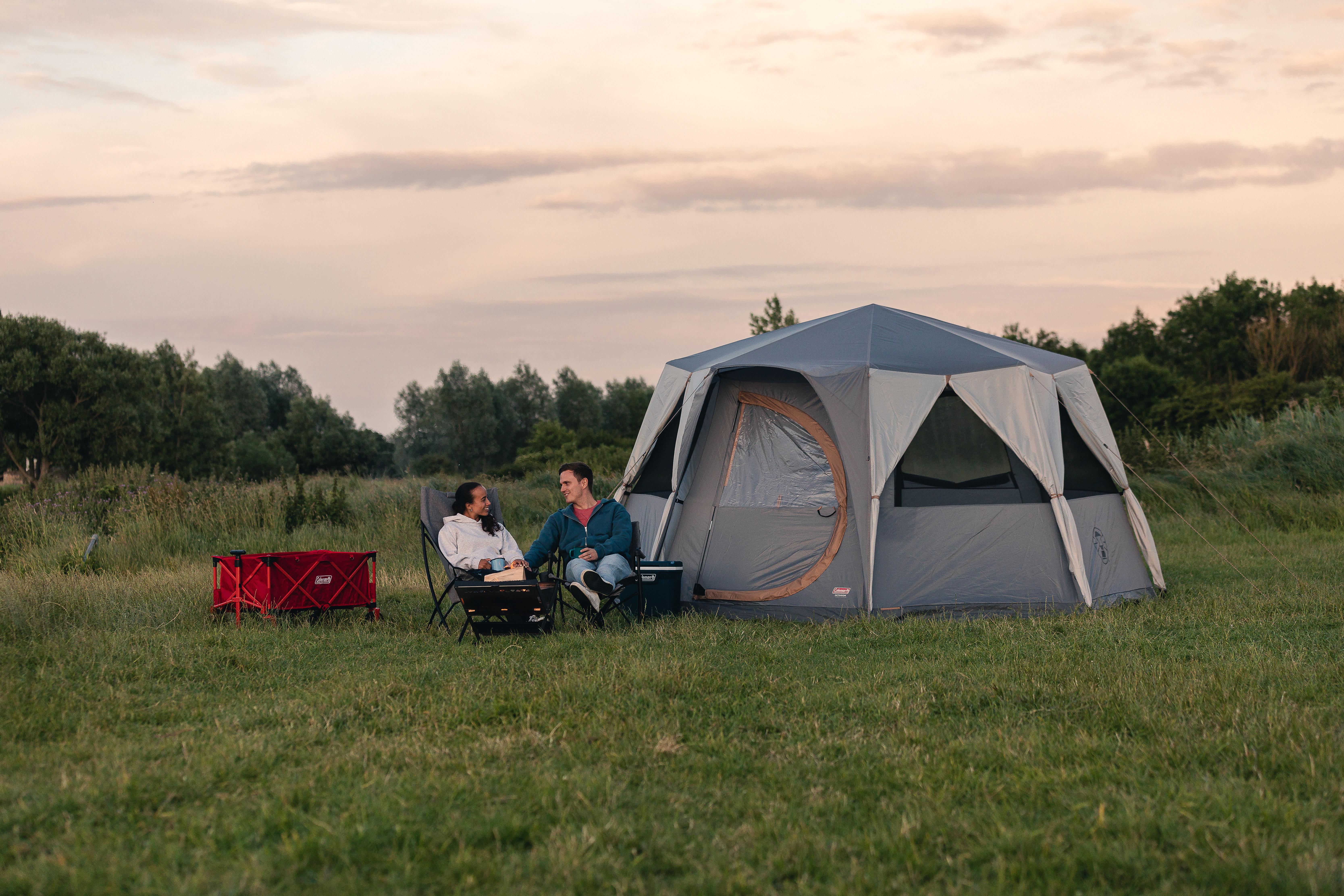 Coleman Cortes Octagon, Grey Glamping Tent