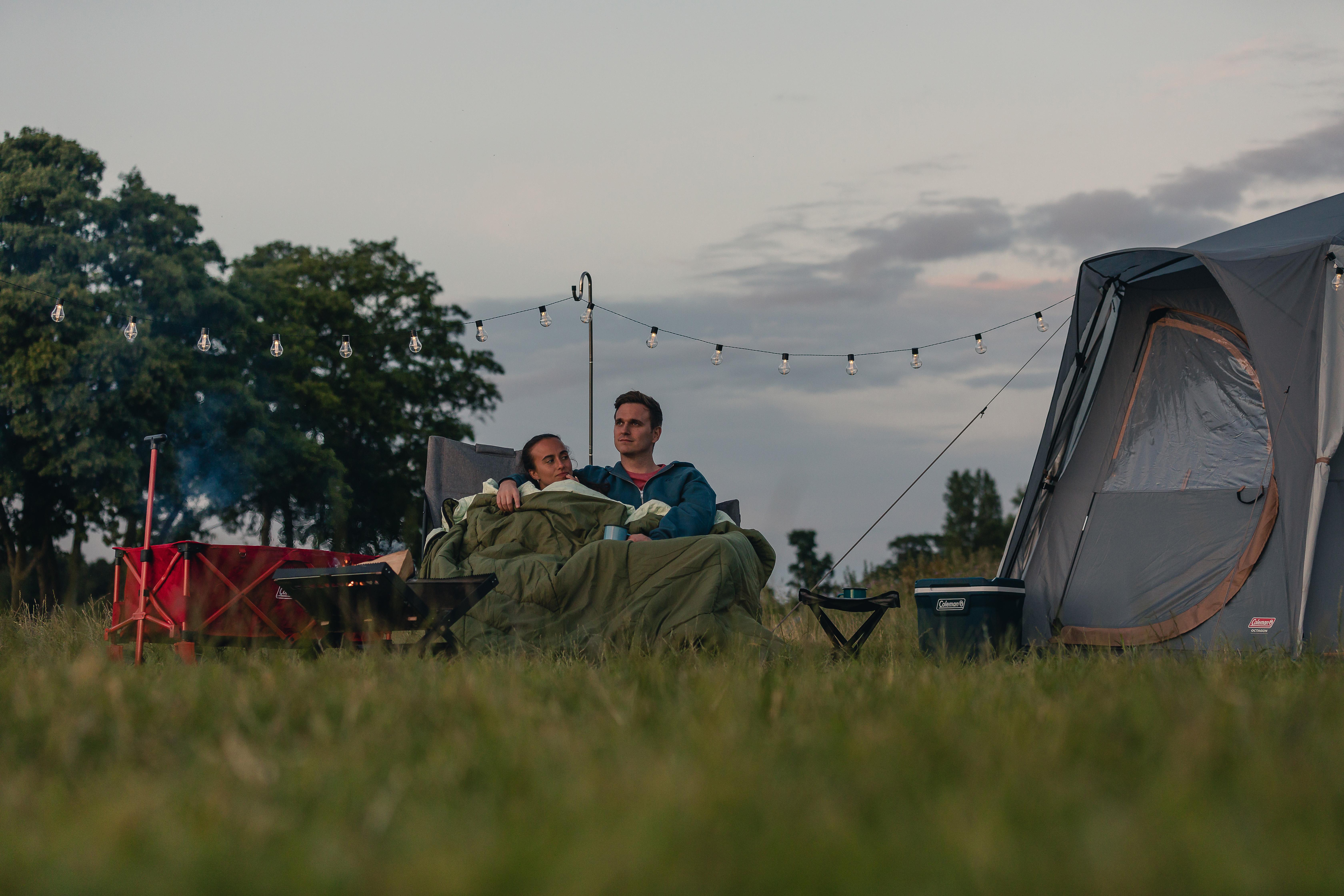 Coleman Cortes Octagon, Grey Glamping Tent