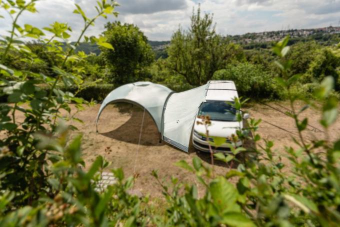 Coleman Event Shelter L Drive Away Awning Connector Halfords UK