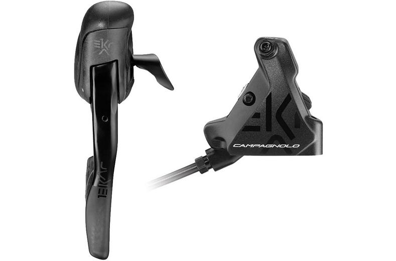 Campagnolo Ekar 13 Speed Hydraulic Lever/Caliper, Left Hand, Rear Brake - For 140mm Rotor Campagnolo Ekar 13 Speed Hydraulic Lever/Caliper, Left Hand, Rear Brake - For 140mm Rotor
