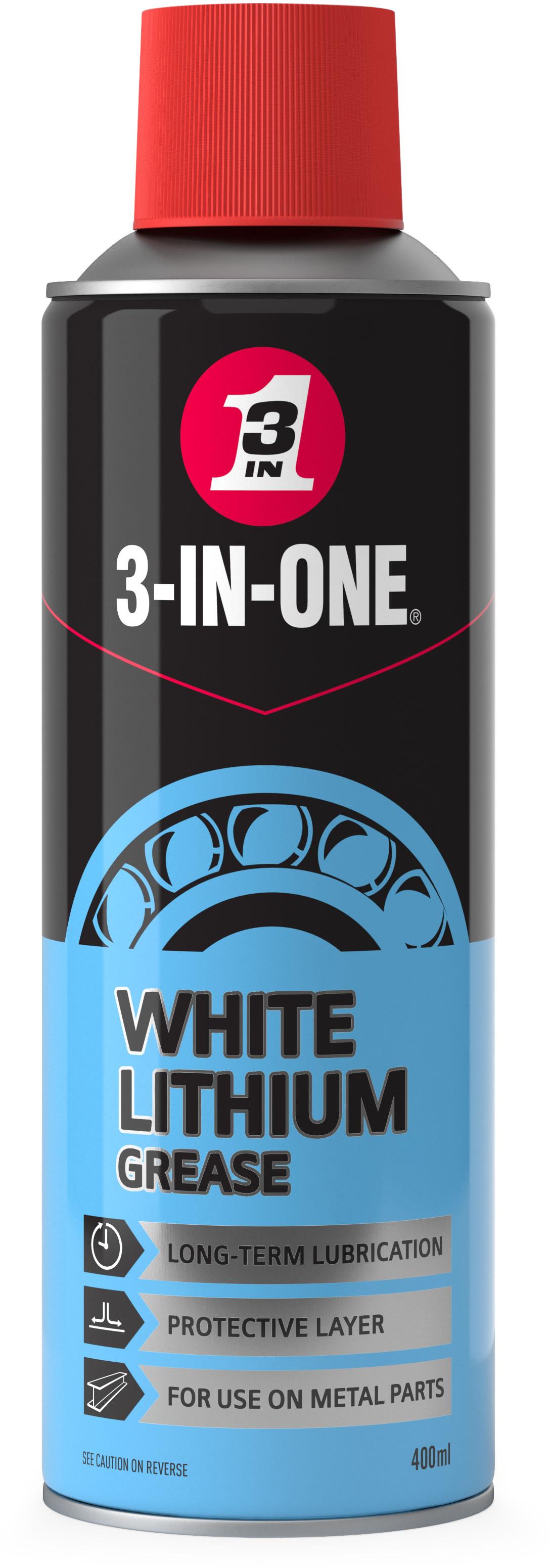 3-IN-ONE Professional White Lithium Grease 400ml