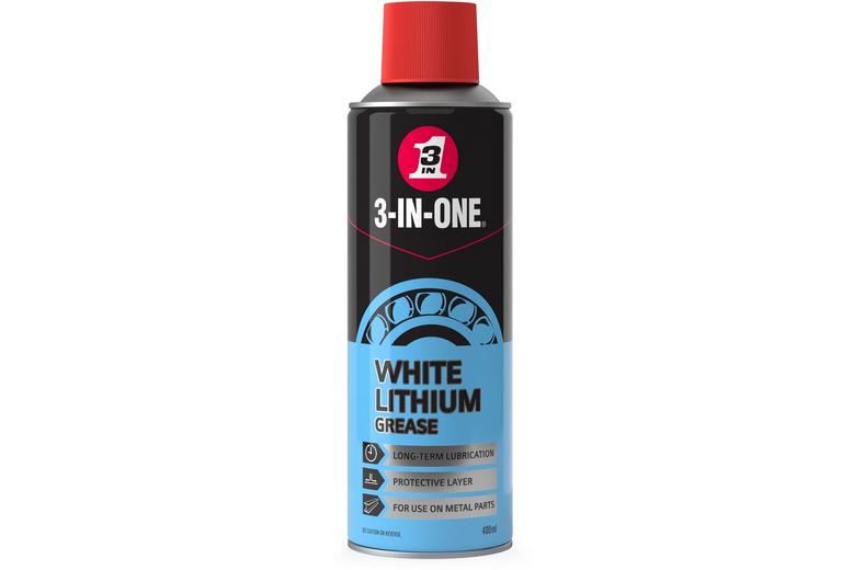 3-IN-ONE Professional White Lithium Grease 400ml 3-IN-ONE Professional White Lithium Grease 400ml