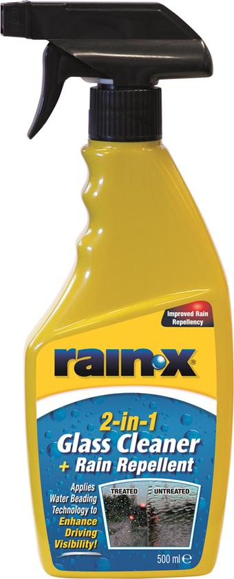 Rain-X 2In1 Glass Cleaner & Rain Repellent 500Ml
