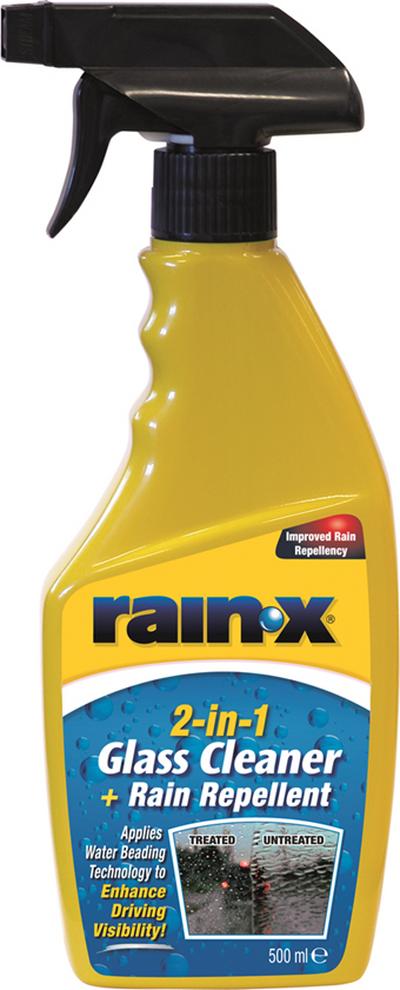 Rain-X 2in1 Glass Cleaner & Rain Repellent 500ml Rain-X 2in1 Glass Cleaner & Rain Repellent 500ml