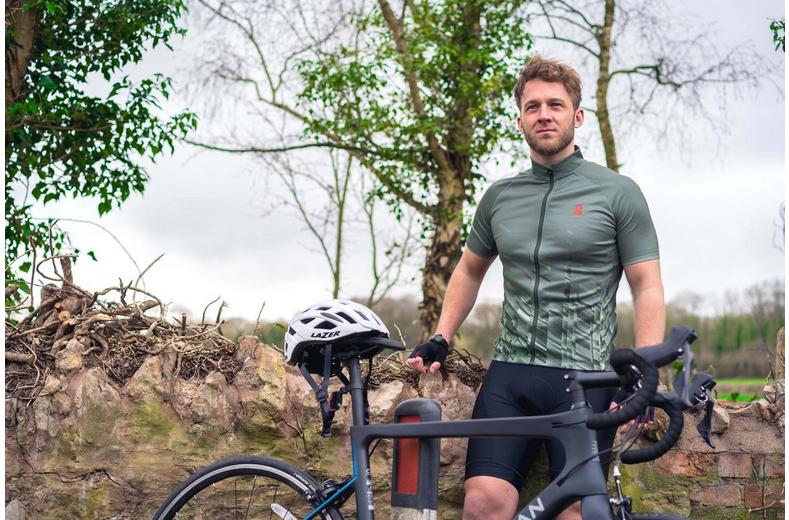 Boardman Mens Cycling Jersey, Green Boardman Mens Cycling Jersey, Green