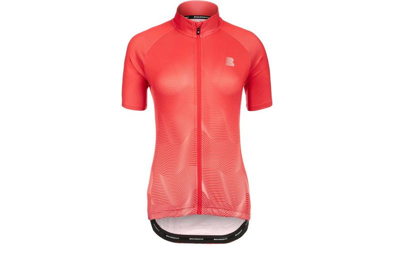 Boardman Ladies Cycling Jersey, Coral Red Boardman Ladies Cycling Jersey, Coral Red